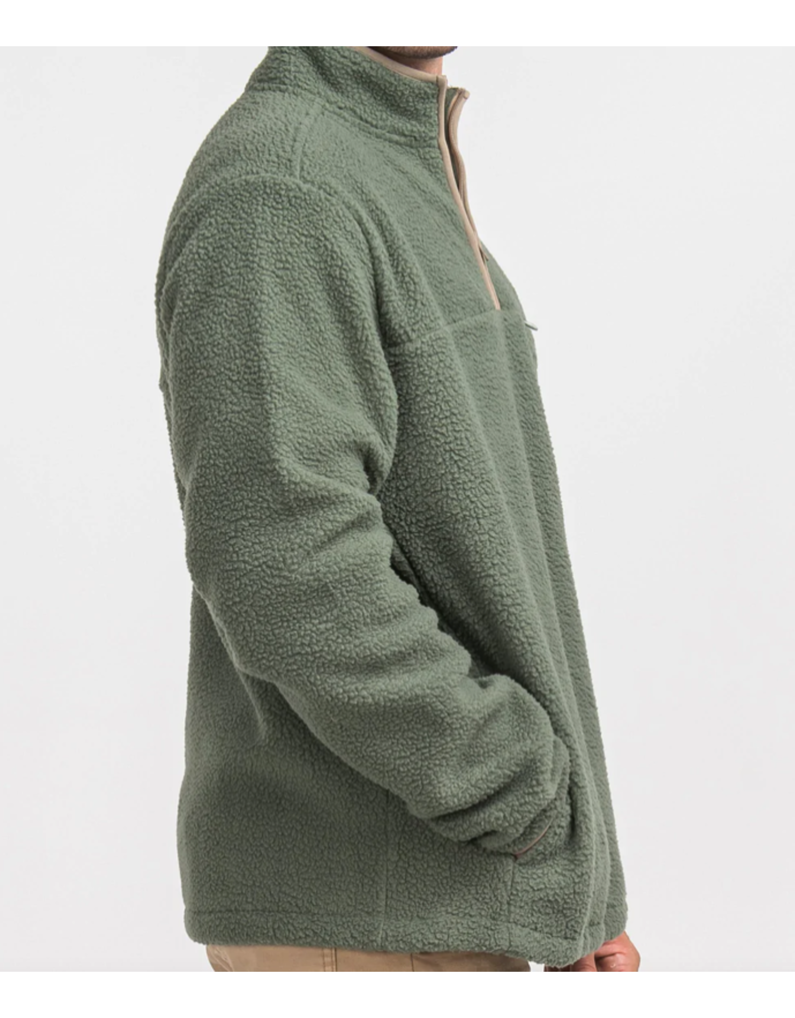 Kodiak Fleece Pullover Oak - Monograms 