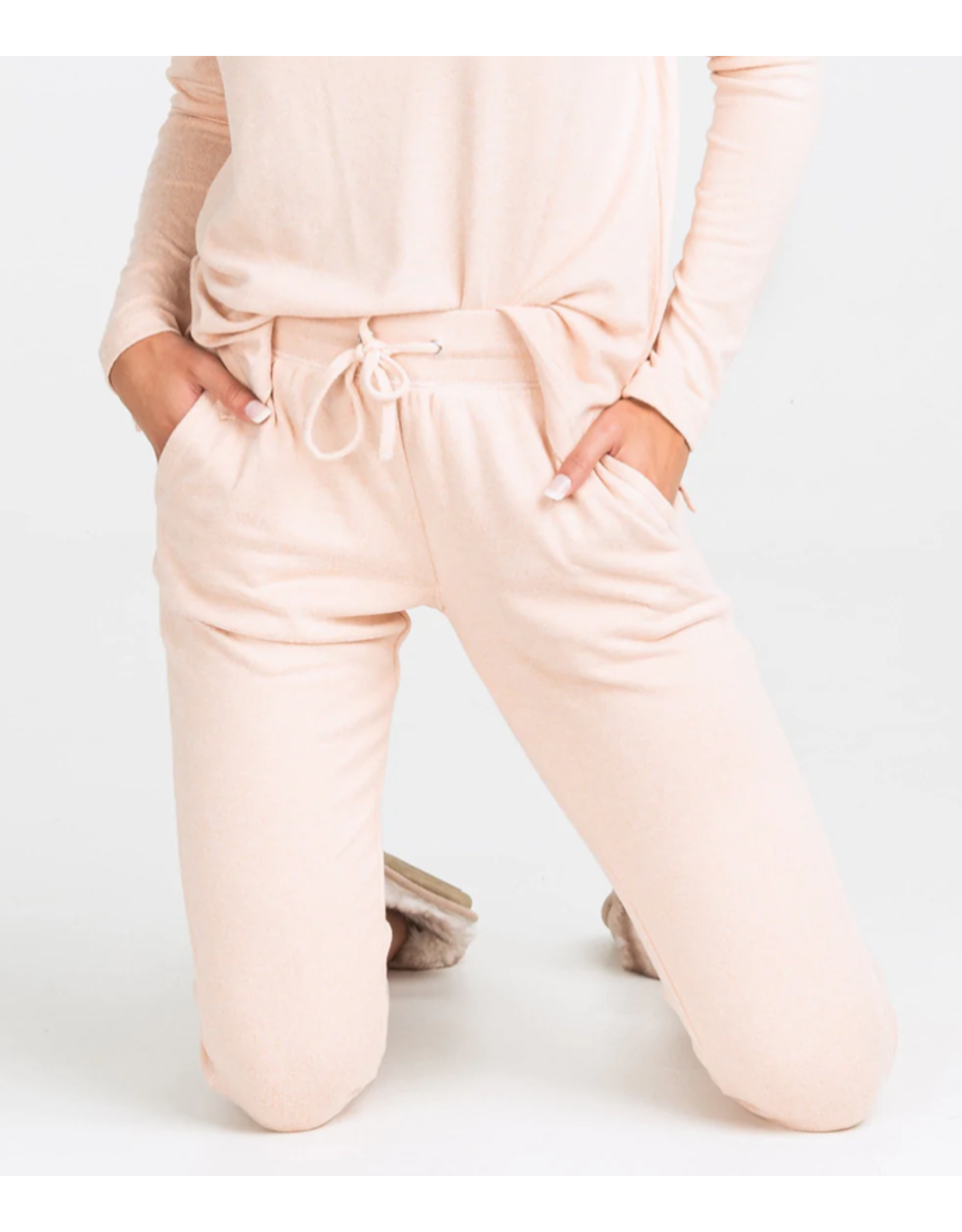 Southern Shirt Company Sincerely Soft Heather Joggers Faded Coral