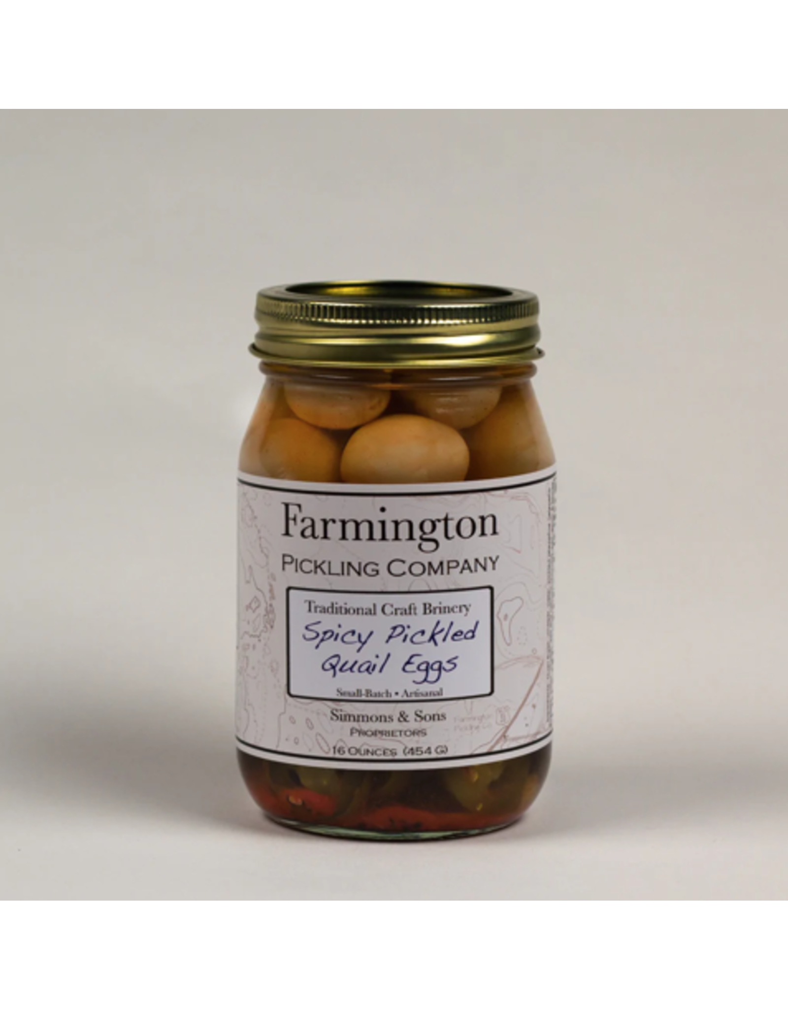 Spicy Pickled Quail Eggs Monograms Plus Cullman