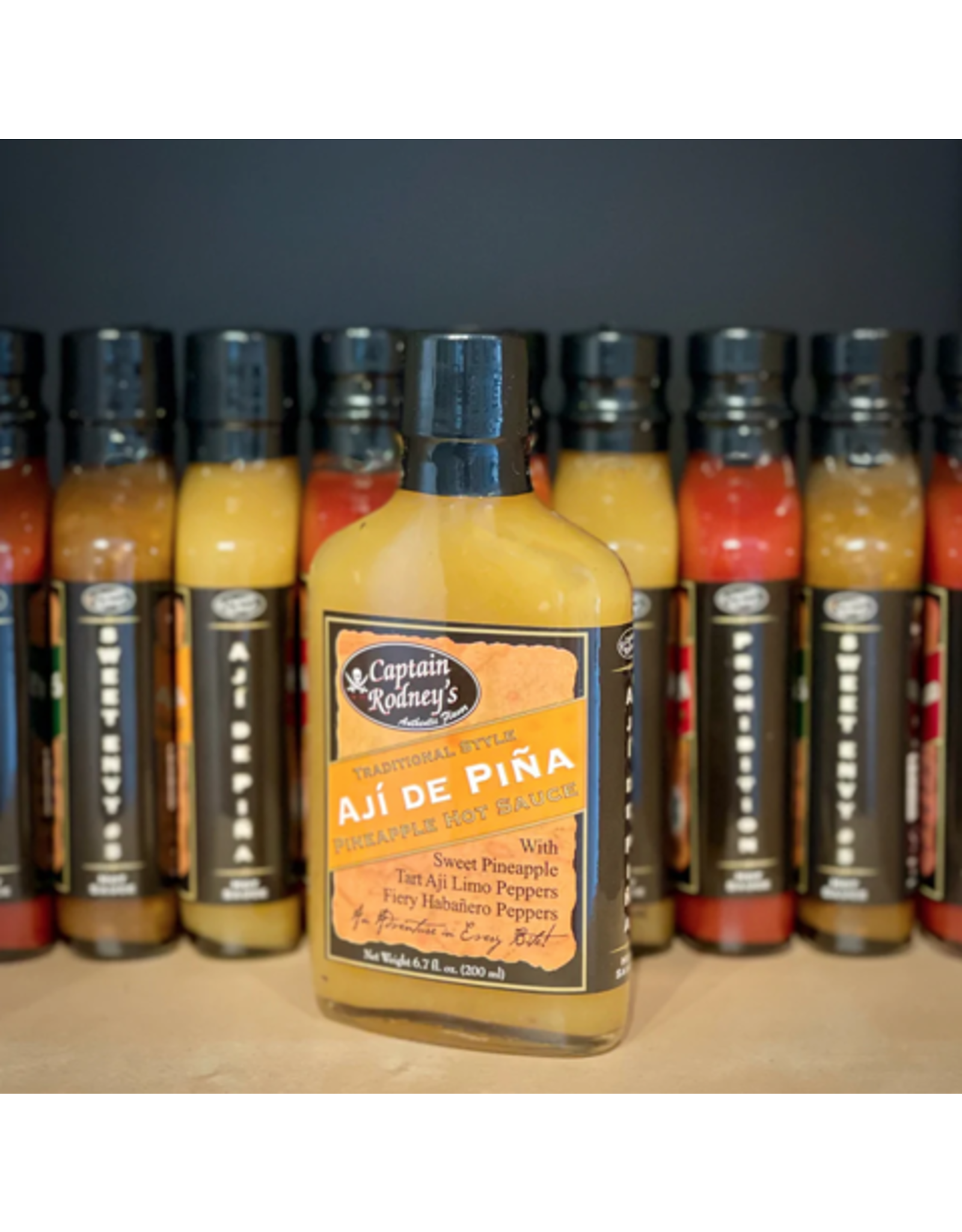 Captain Rodney's Private Reserve Ahi De Pina Pineapple Hot Sauce