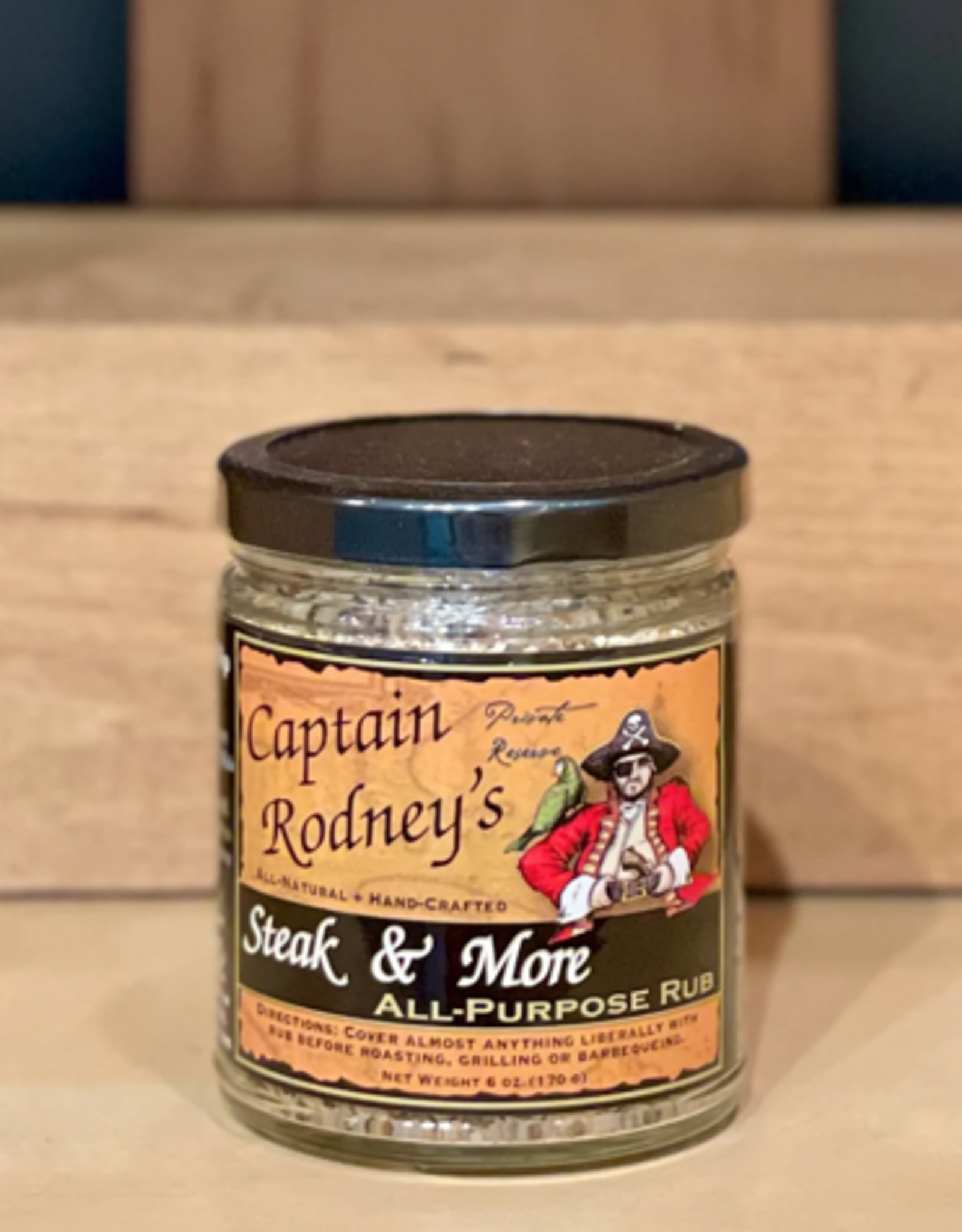 Captain Rodney's Private Reserve Steak Rub