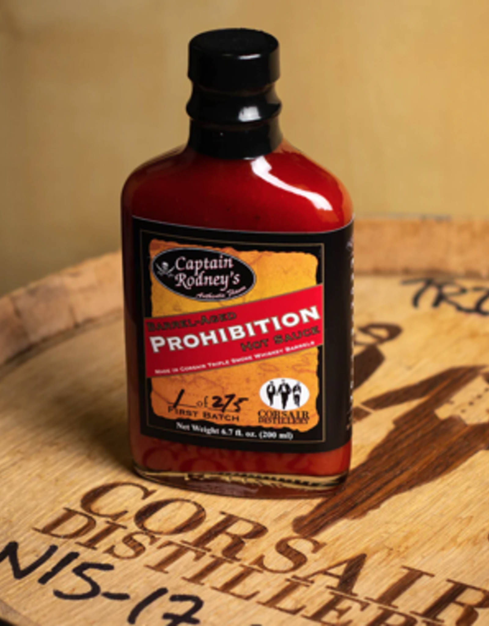 Captain Rodney's Private Reserve Corsair Prohibition Hot Sauce