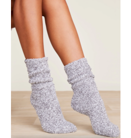 Socks Graphite White Heathered Cozychic