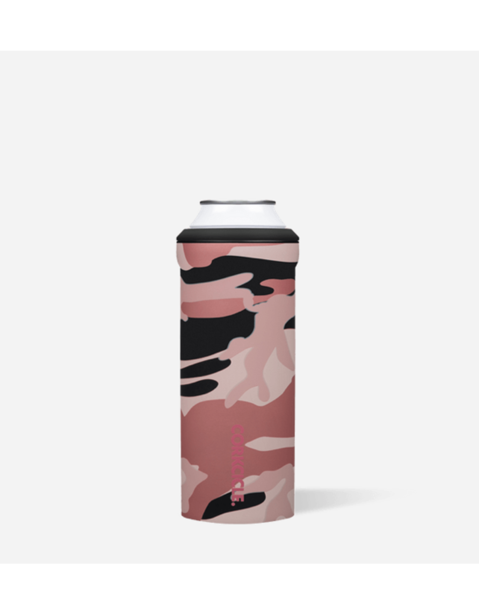Corkcicle Slim Can Cooler Rose Camo
