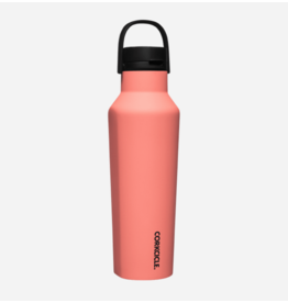 Corkcicle Sport Canteen 32oz Neon Lights Coral