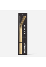 Corkcicle Straws Gold