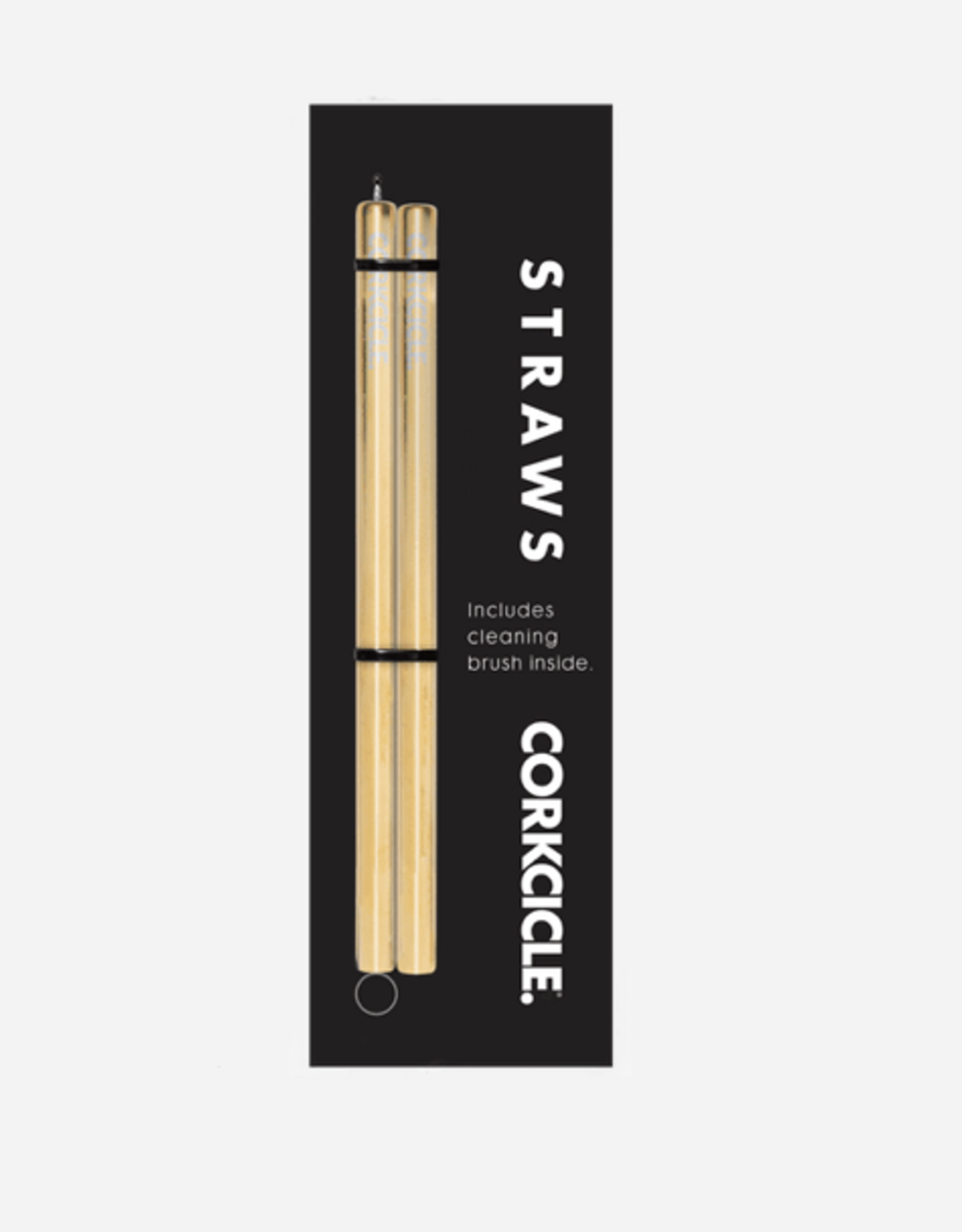 Straw Set Cocktail Gold