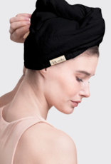 Eco Friendly Hair Towel Black