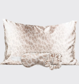 Satin Sleep Set Leopard