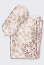 Satin Sleep Set Leopard