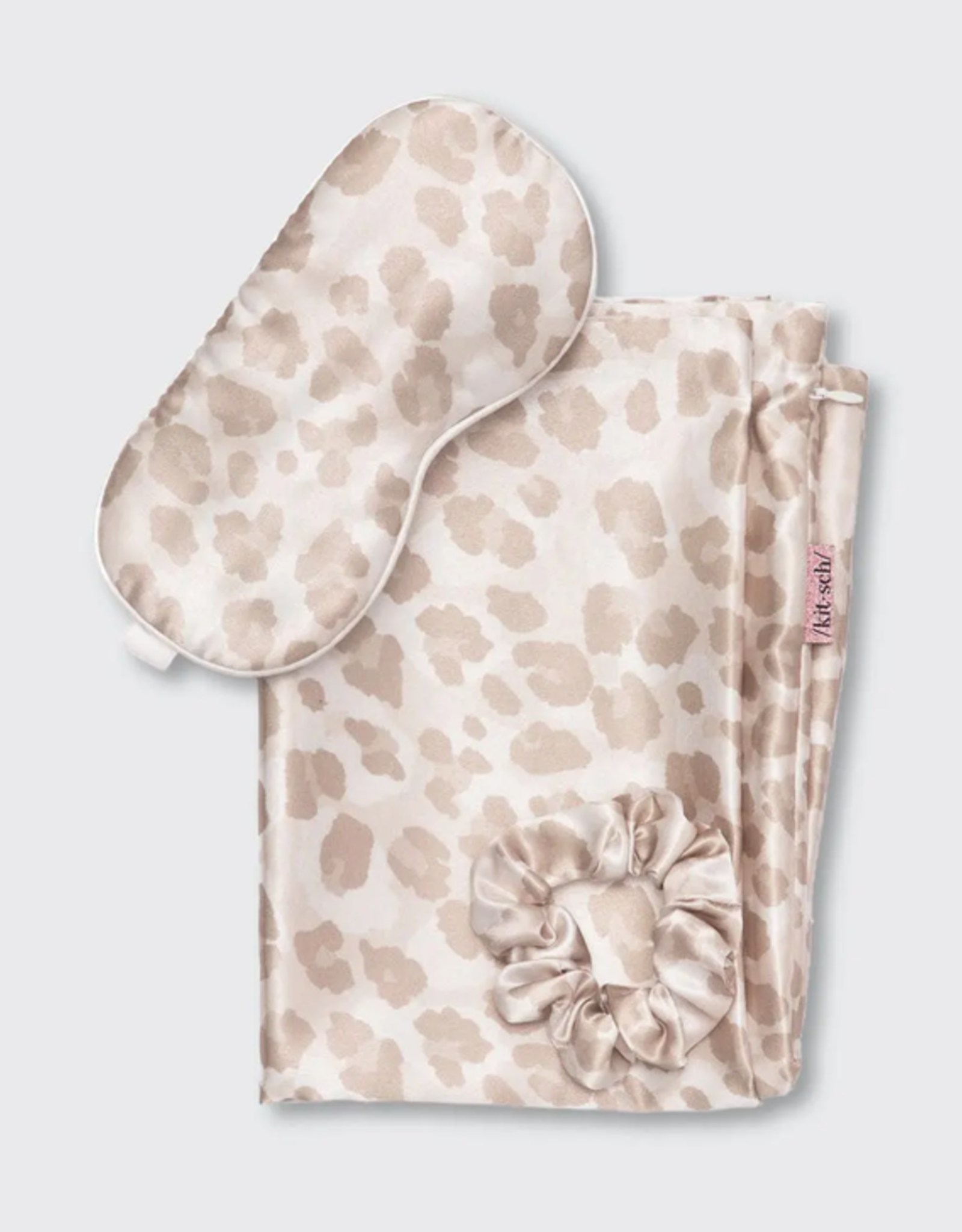 Satin Sleep Set Leopard