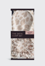 Satin Sleep Set Leopard