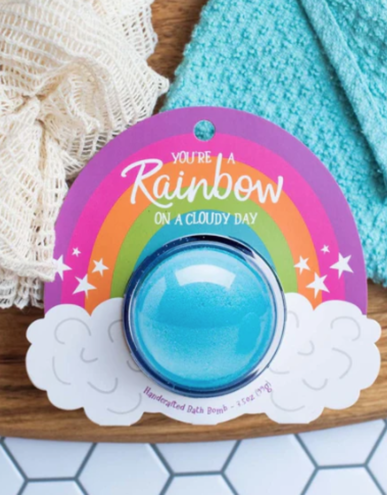 Bath Bomb Rainbow