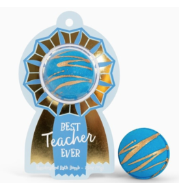 Bath Bomb Best Teacher Ever Award Ribbon