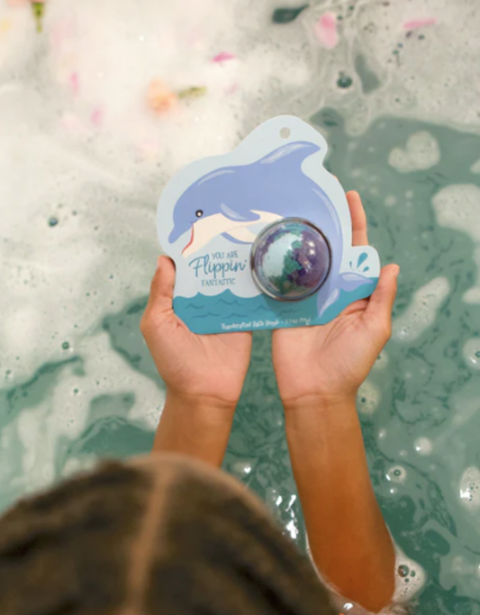Bath Bomb Dolphin