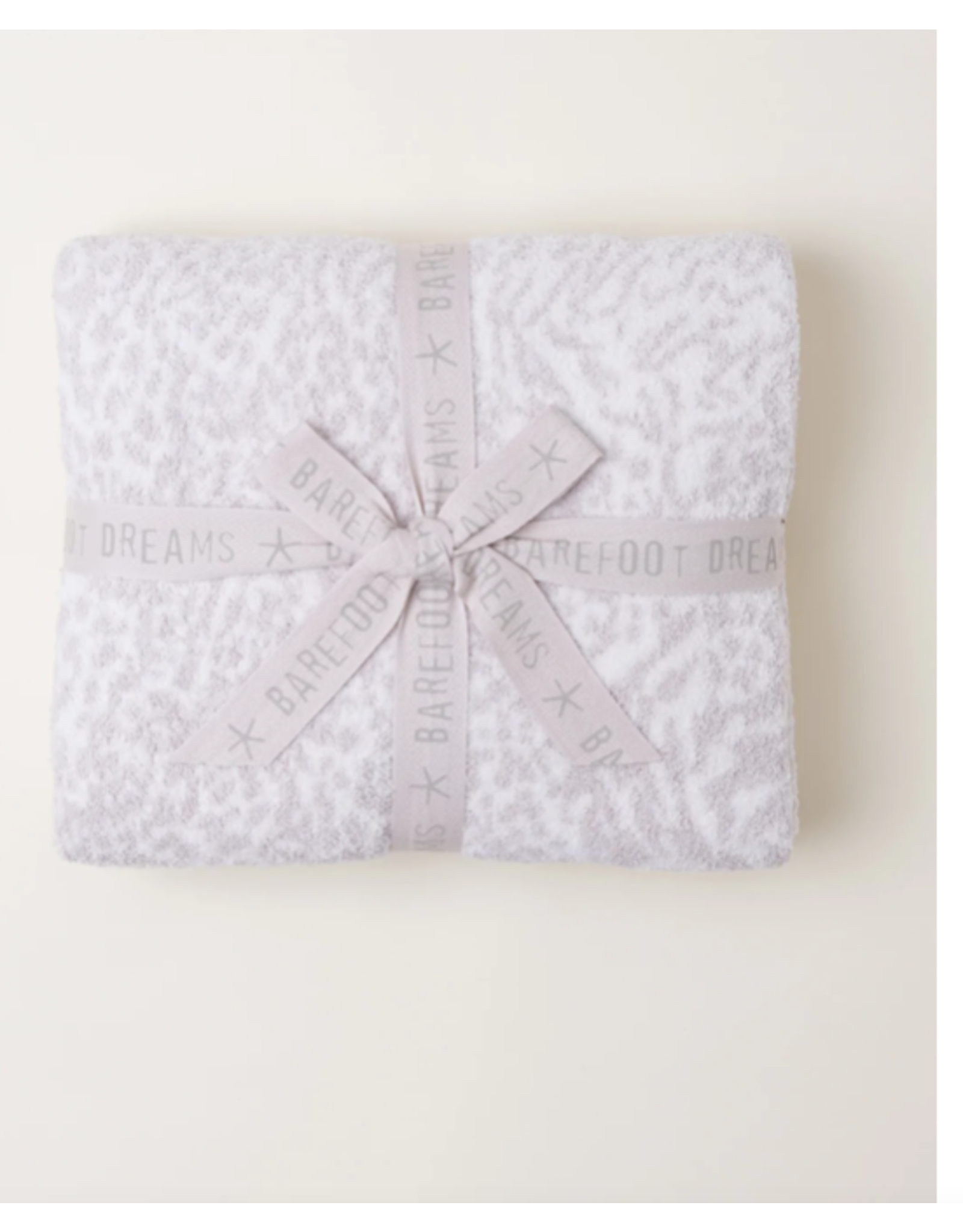 Barefoot Dreams CozyChic In the Wild Throw Cream/Stone