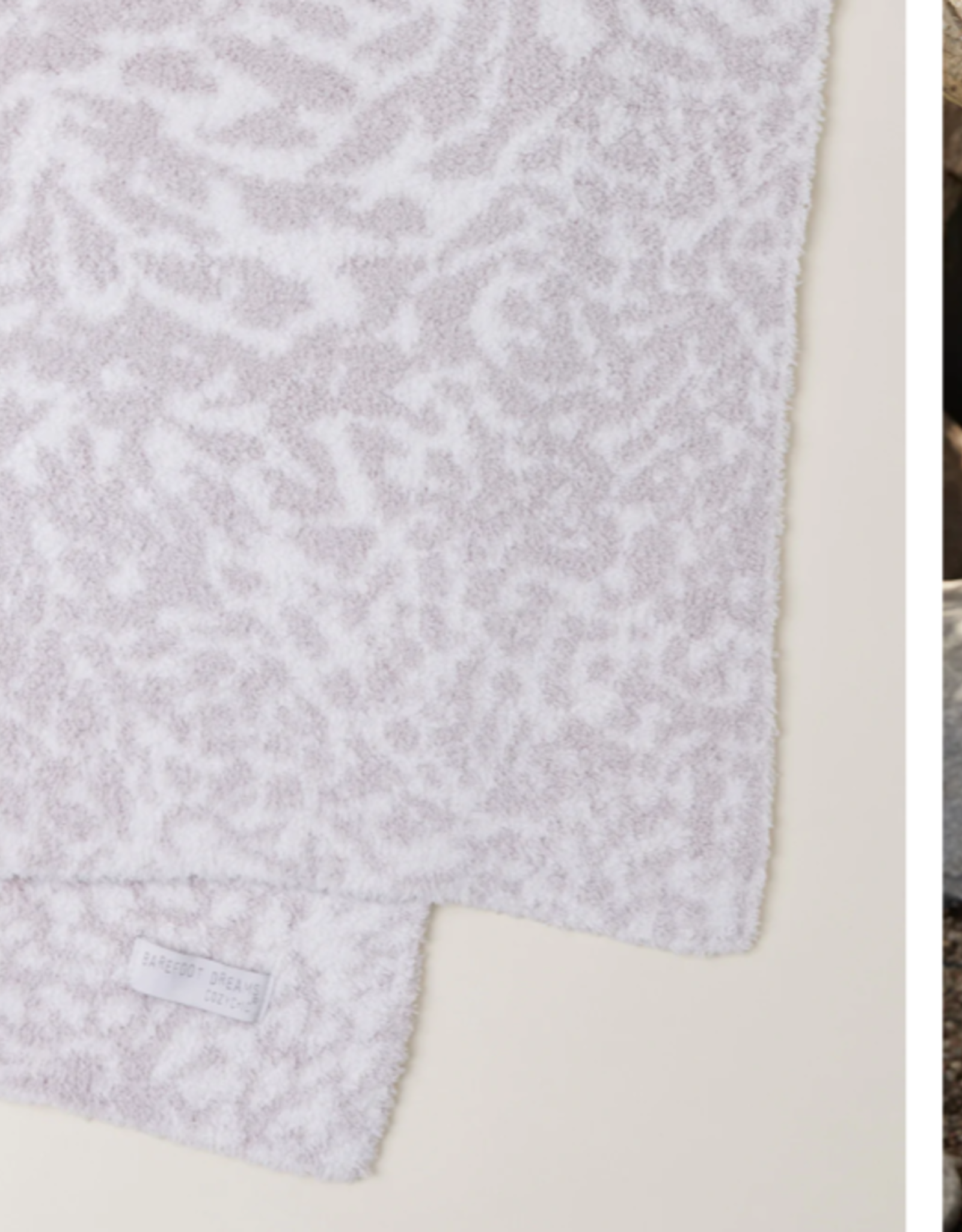 Cozychic Wilderness Blanket Cream-Stone