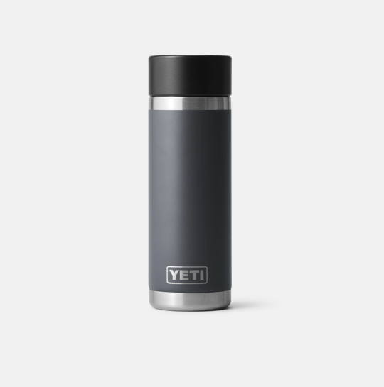 Yeti Rambler 18 oz Bottle with Hotshot Cap - Charcoal