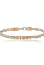 Lean On Me Gold/ Silver Bracelet