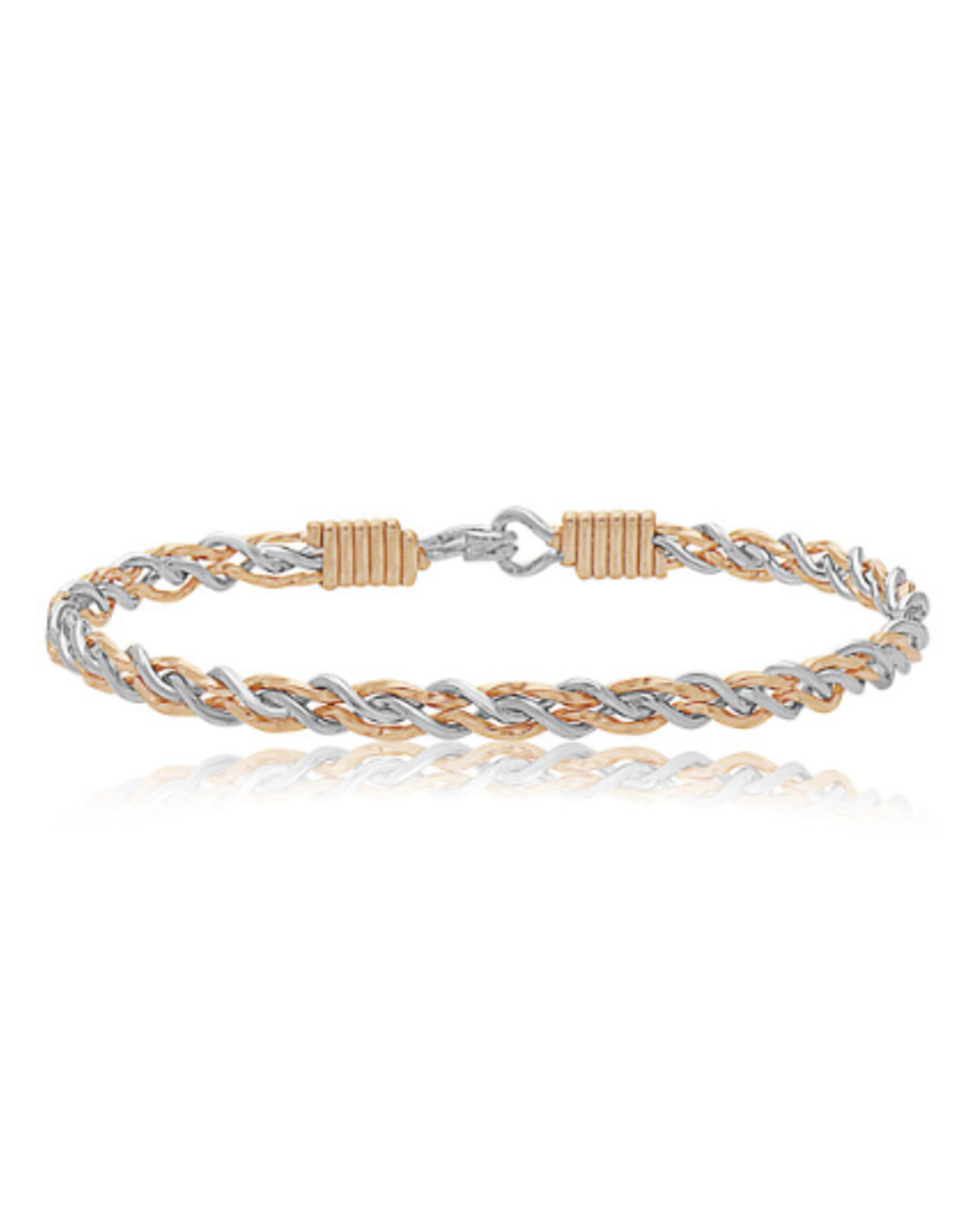 Lean On Me Gold/ Silver Bracelet