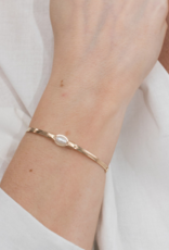 Pearl Of My Heart Bracelet Gold