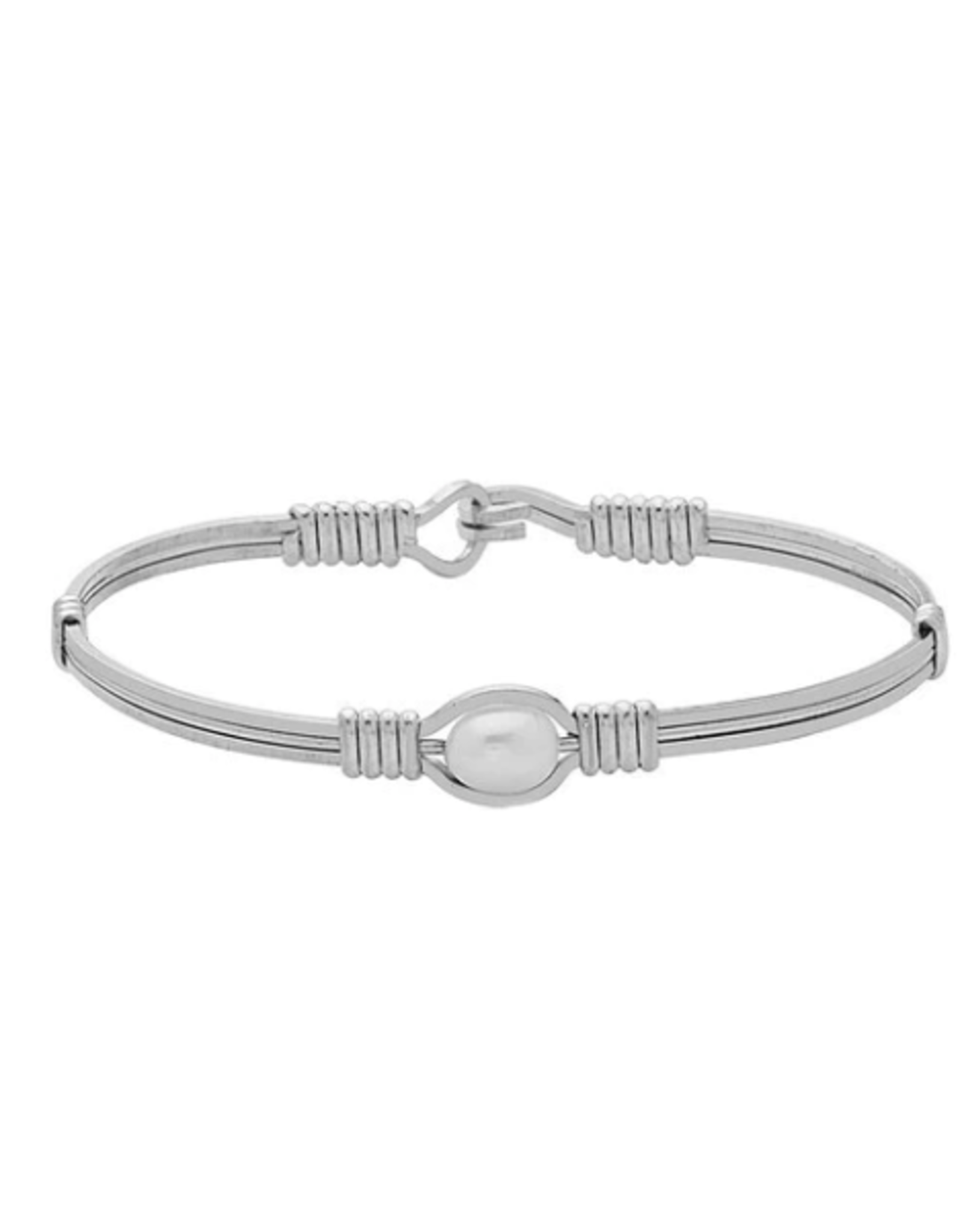 Pearl Of My Heart Bracelet All Silver