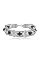 Dream In Color Bracelet Silver/ Black Onyx