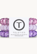 Teleties 3 Pk Pink Thistle LG
