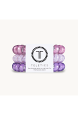 Teleties 3 Pk Pink Thistle LG