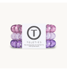 Teleties 3 Pk Pink Thistle LG