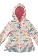 Pink Dino Raincoat