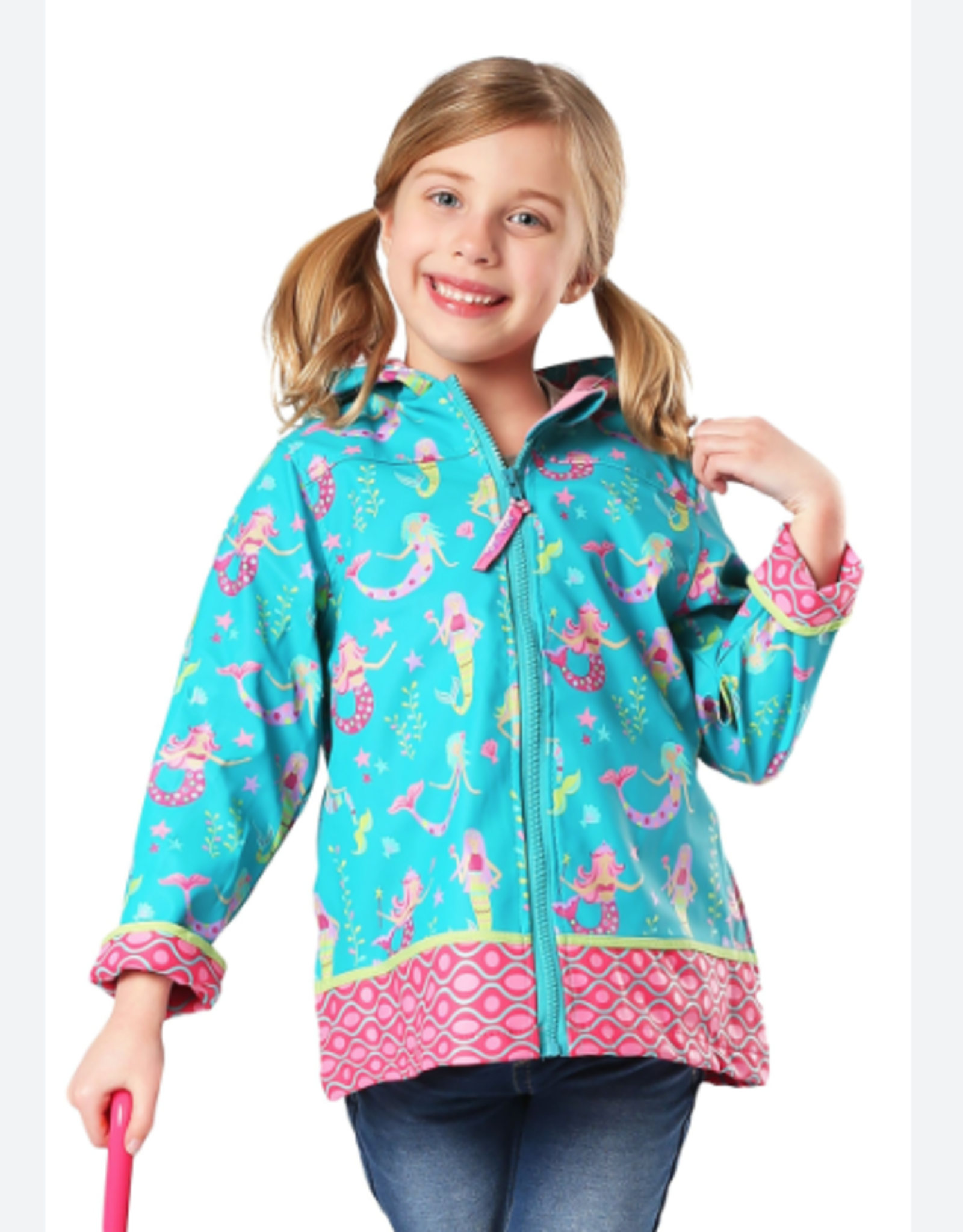 Mermaid All Over Raincoat
