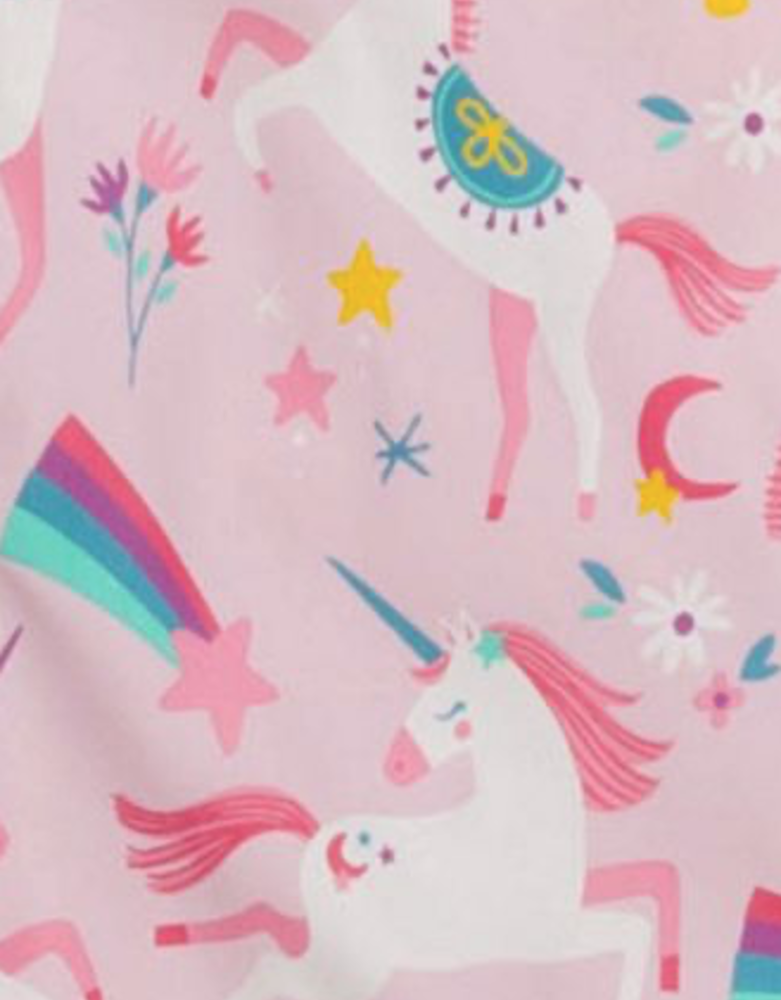 Pink Unicorn Rainbow Raincoat