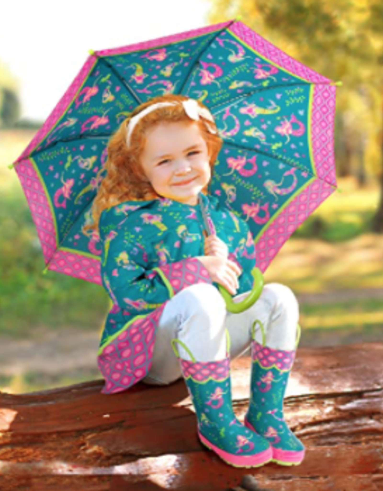 Mermaid All Over Raincoat