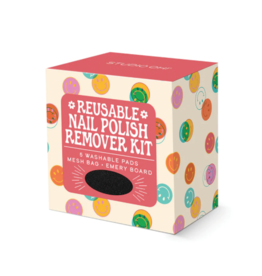 Reusable Nail Polish Remover Kit Happy Vibes