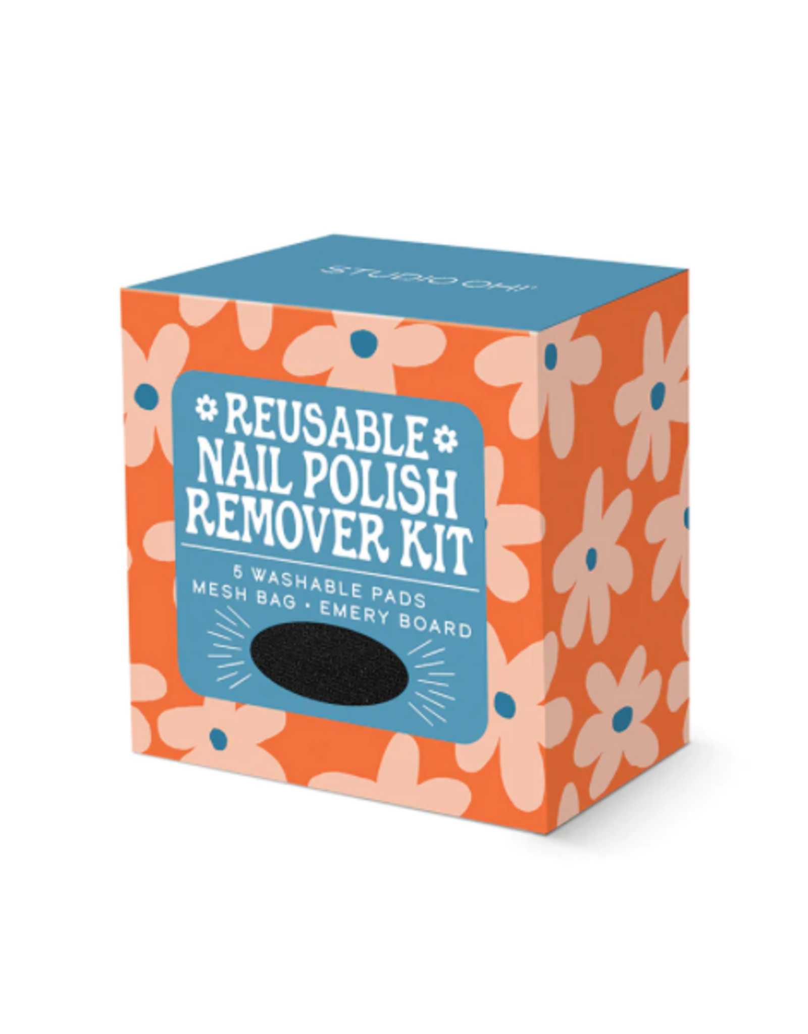 Reusable Nail Polish Remover Kit Glow Up Daisies