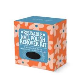 Reusable Nail Polish Remover Kit Glow Up Daisies