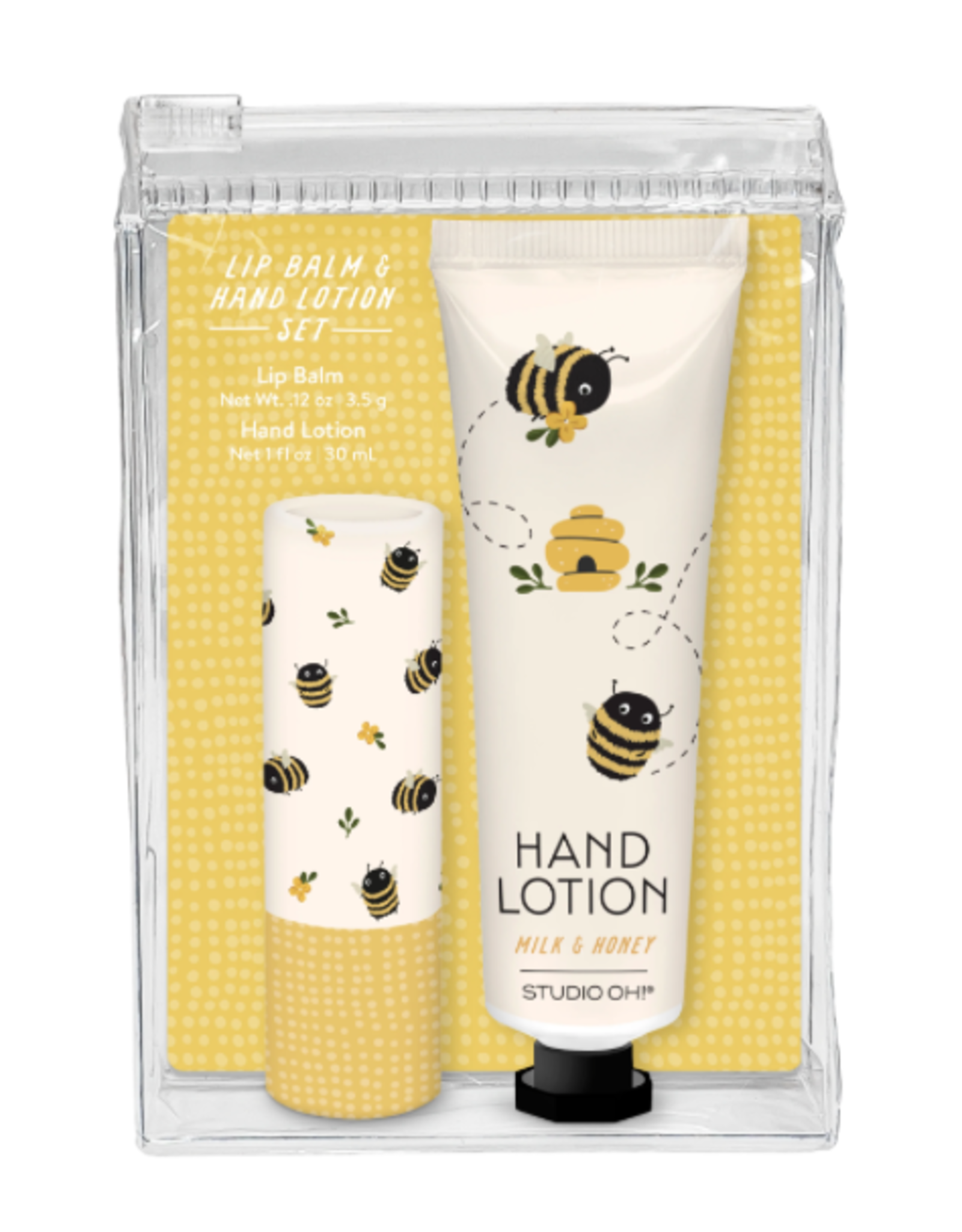 Lip Balm & Lotion Set Buzzy Bees