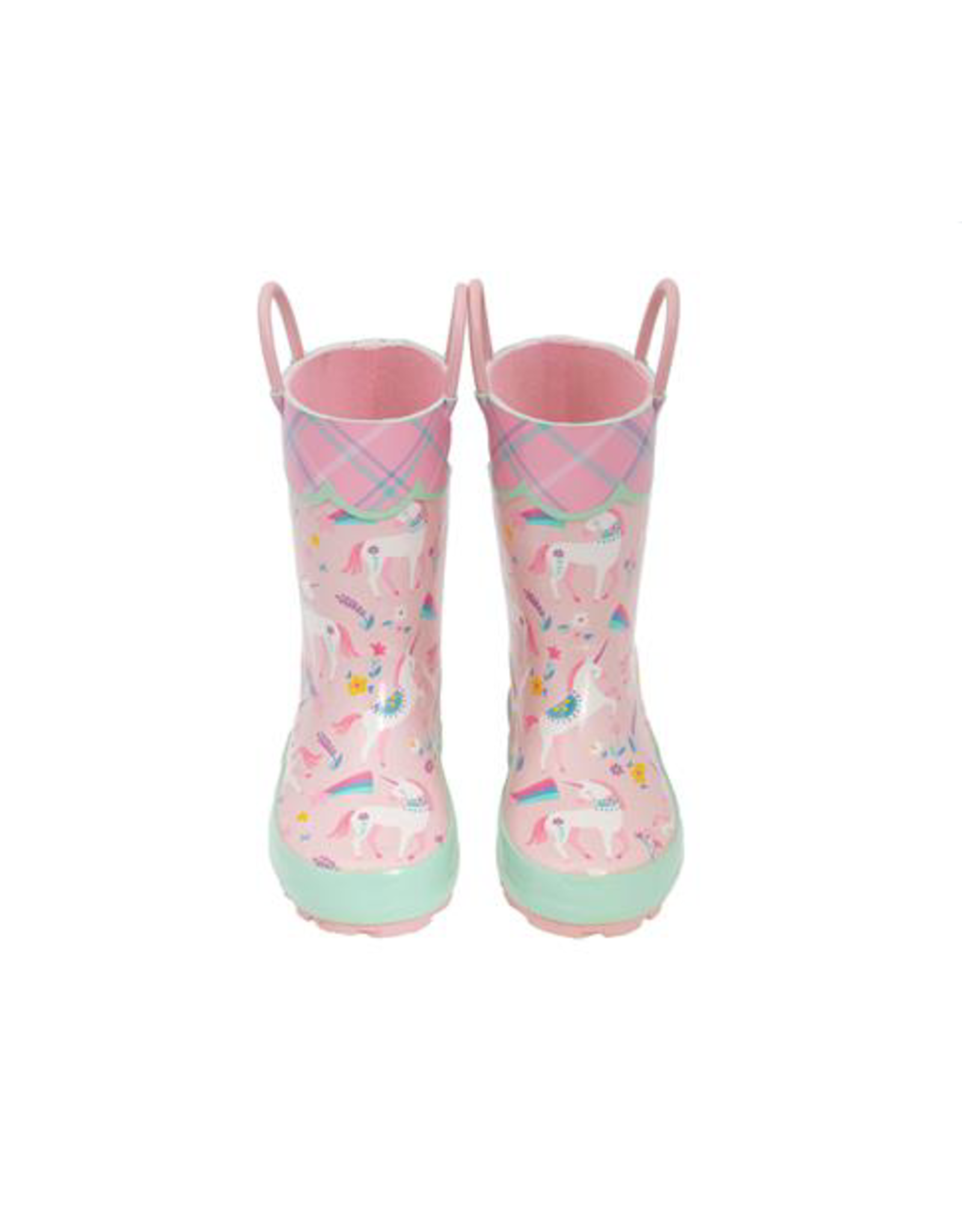 Pink Unicorn Rainboots