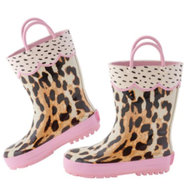 Leopard Rainboots
