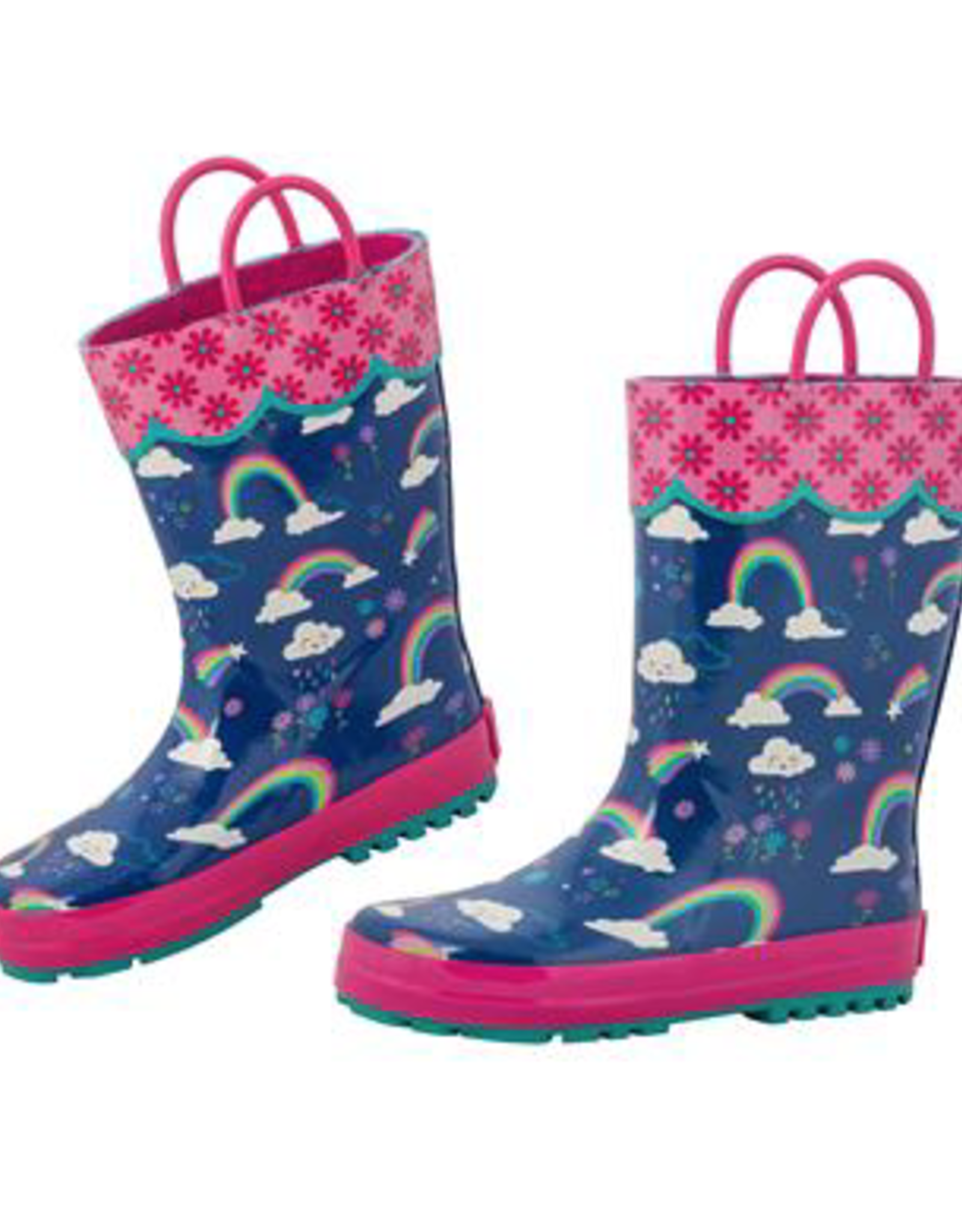 Rainbow All Over Rainboots