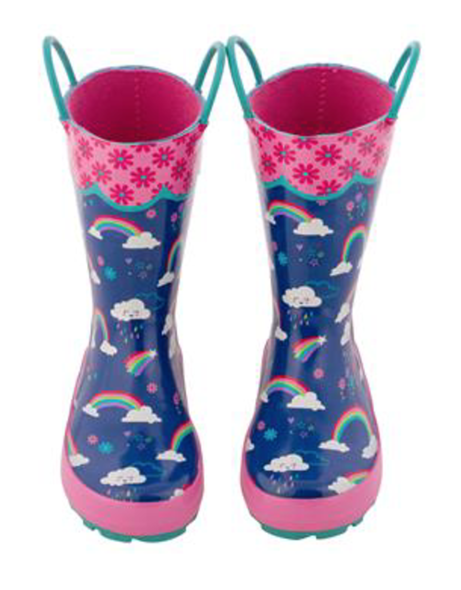 Rainbow All Over Rainboots