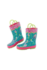 Mermaid All Over Rainboots