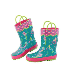 Mermaid All Over Rainboots