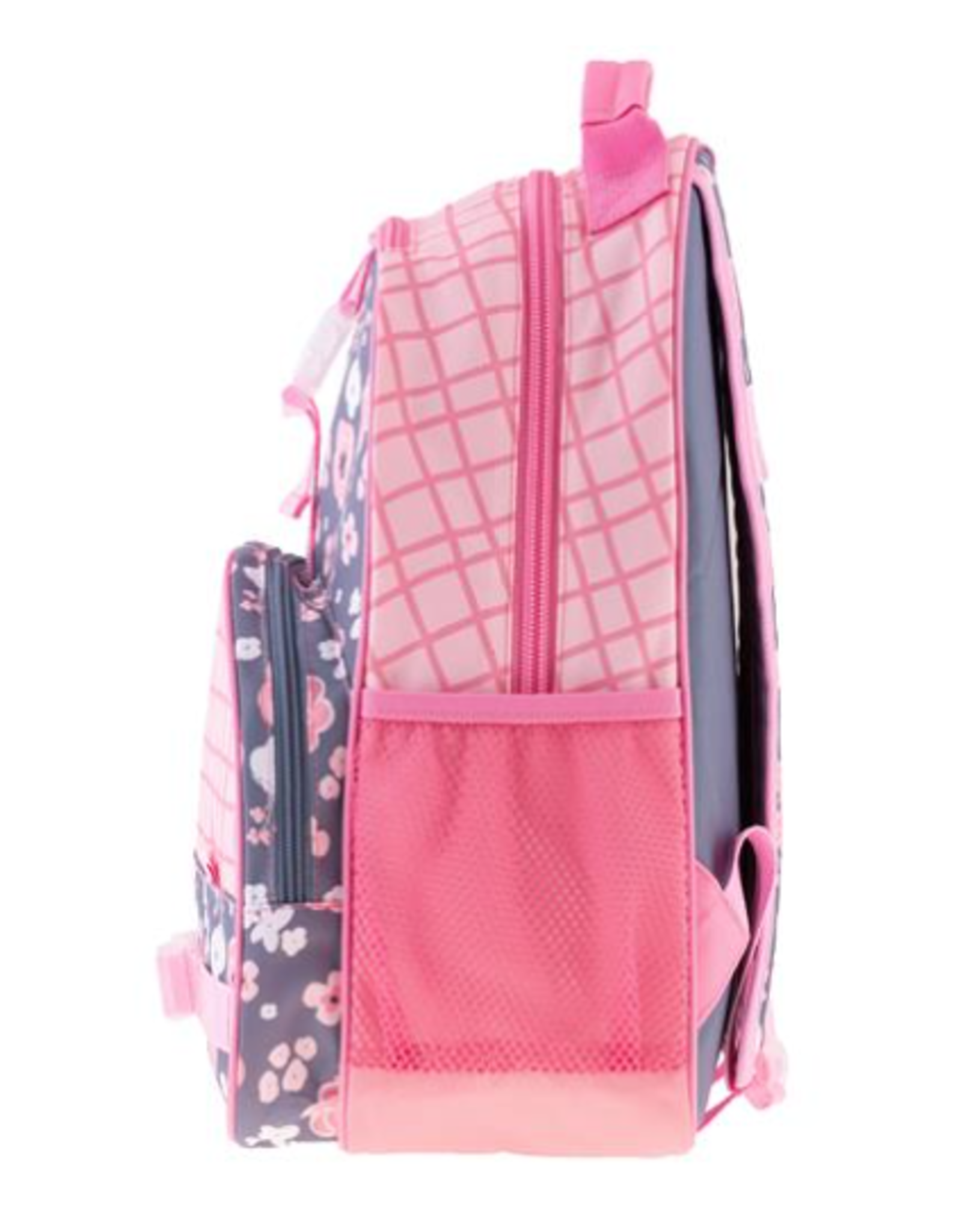 Backpack All Over Print Charcoal Flowers
