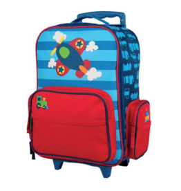 Pretty Flowers Personalized Kids Rolling Luggage by Stephen Joseph