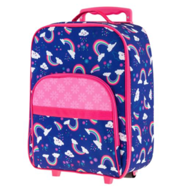 Classic Rolling Luggage All Over Print Rainbow