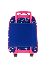 Classic Rolling Luggage All Over Print Rainbow