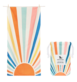 Towel Stripes Go Wild Rising Sun LG