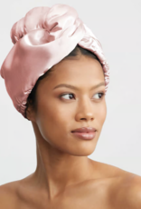 Satin Quick Dry Hair Towel Blush